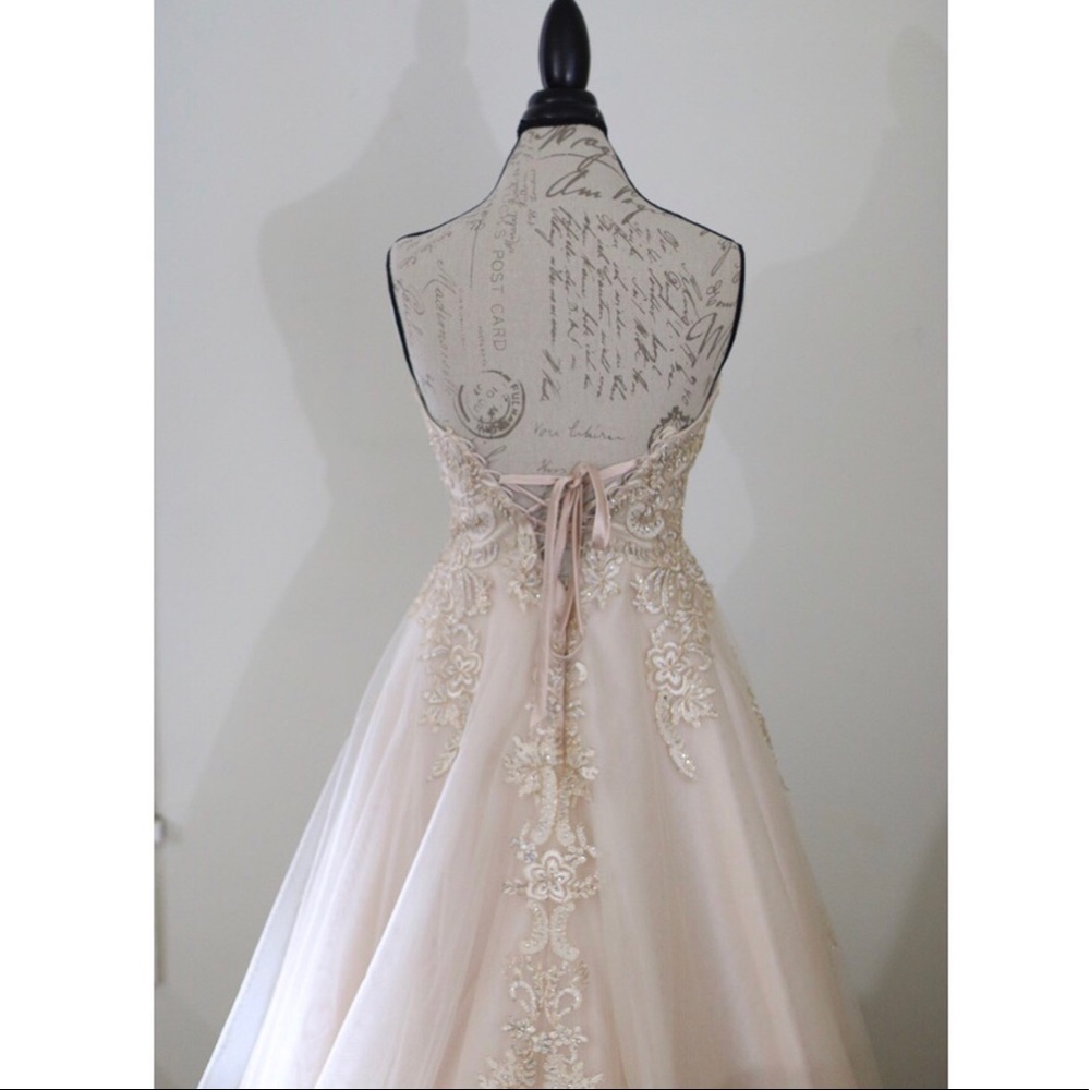 Embroidered Ballgown - Picture 2 of 4